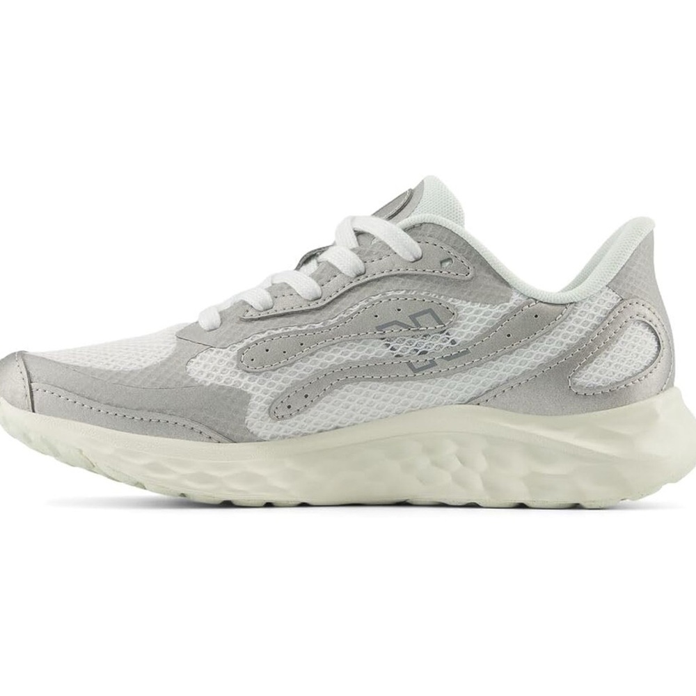 New Balance White and Gray Sneakers